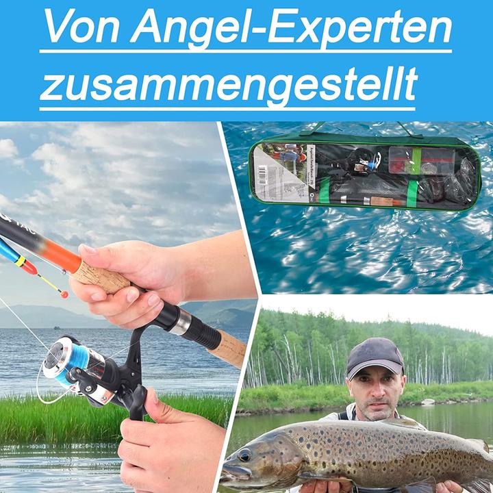 Immagine prodotto Q-Tac Set da pesca per trote 210 cm (Telescopio, 210 cm)
