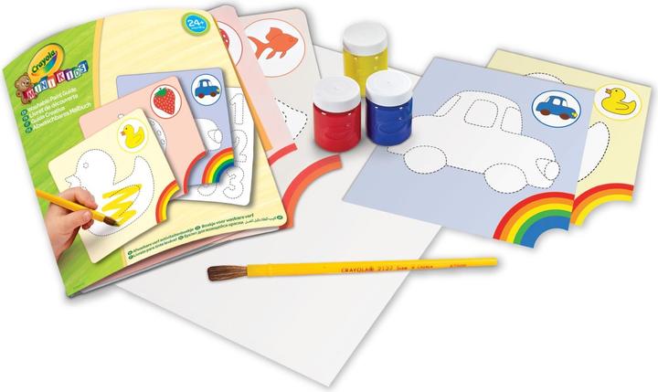 Actual product image Crayola Mini Kids Afwasbare Verfset