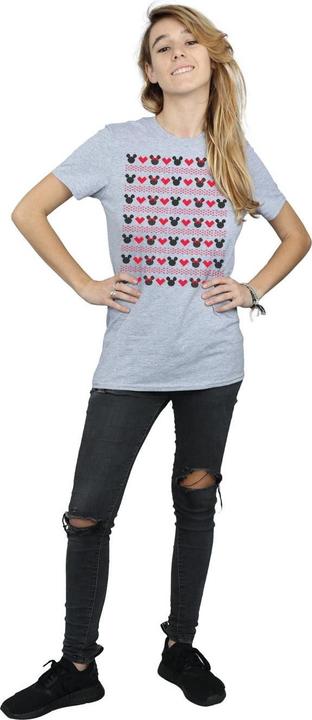 Produktbild Disney Mickey And Minnie Christmas Hearts TShirt (M)