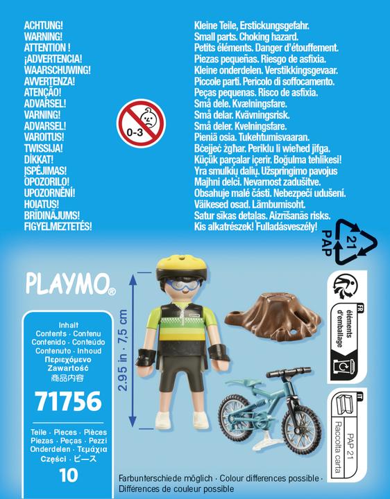 Produktbild Playmobil Mountainbiker (71756, Playmobil Special Plus)