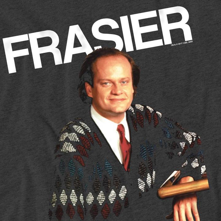 Actual product image Cheers Unisex Adult Frasier Crane T-Shirt (L)