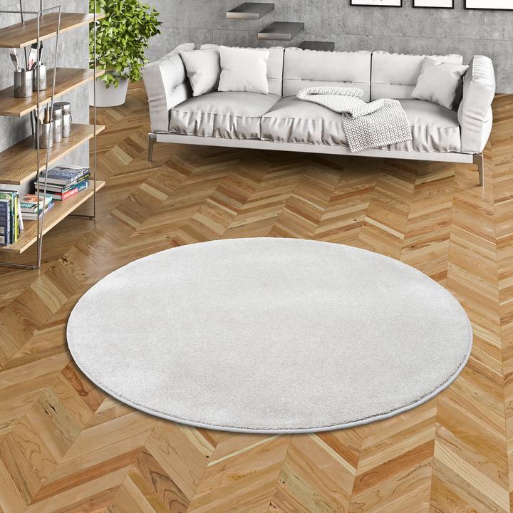 Produktbild Snapstyle Hochflor Luxus Velours Teppich Touch (Ø 160 cm)