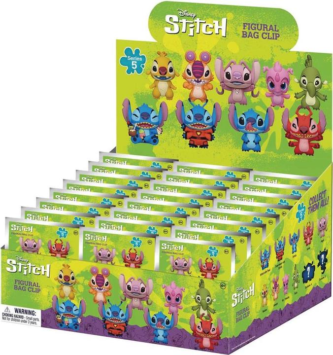 Productafbeelding Monogram Int. Lilo & Stitch PVC taslabels serie 5 Display (24)