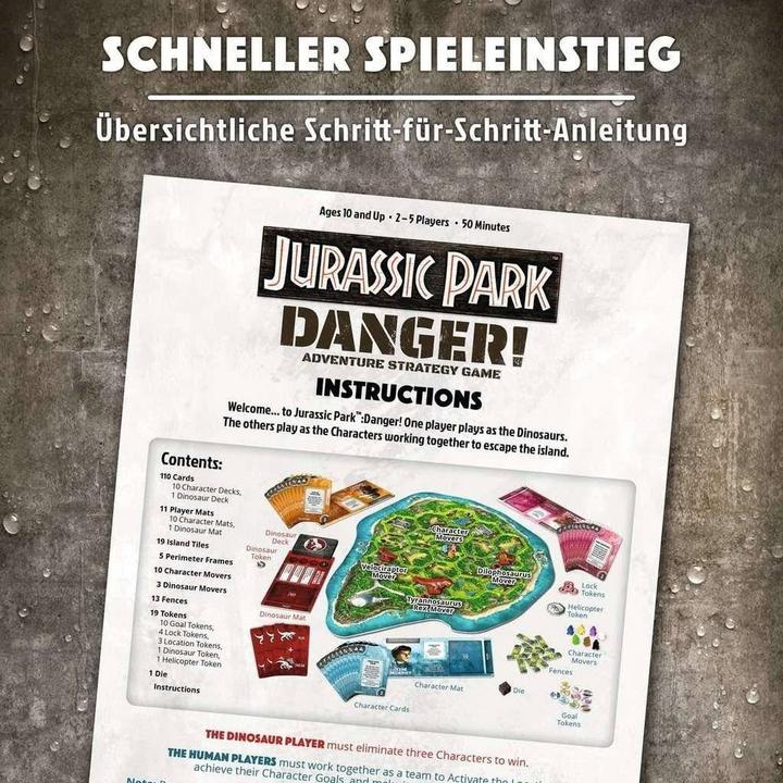 Actual product image Ravensburger Jurassic Park - Danger. (German)