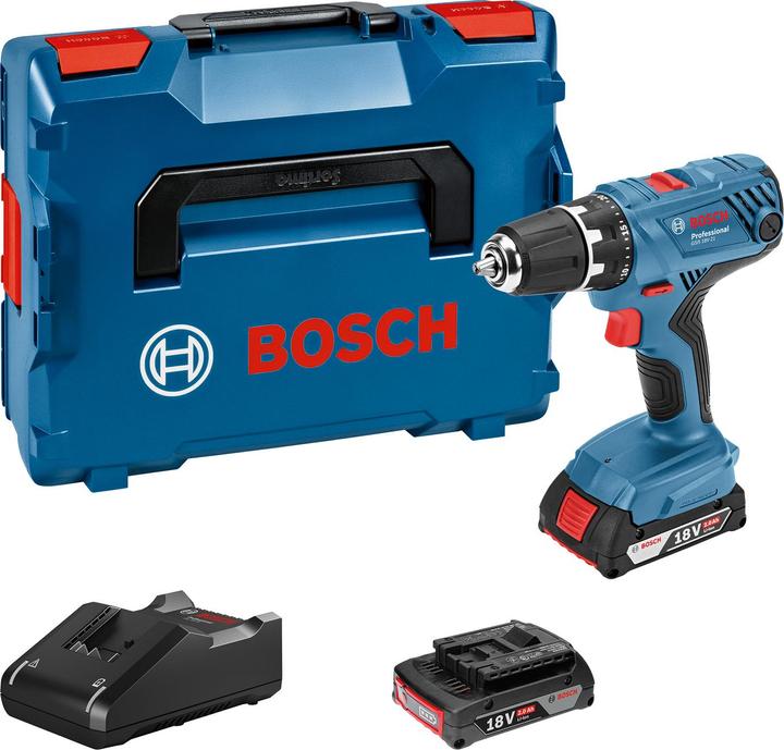Productafbeelding Bosch Professional Accuboormachine en schroevendraaier GSR 18V-21 Set (Oplaadbare batterij)