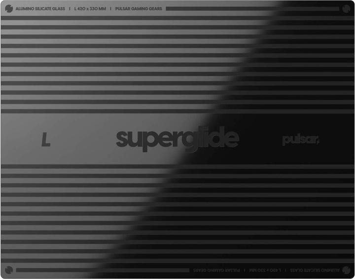 Immagine prodotto Pulsar Gaming Gears Tappetino Superglide Glass Mouse v2 L (L)