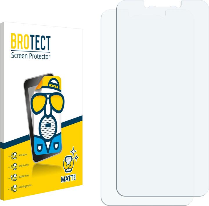 Actual product image BROTECT Protector Anti-Glare (2 Piece, Xiaomi Redmi 6)