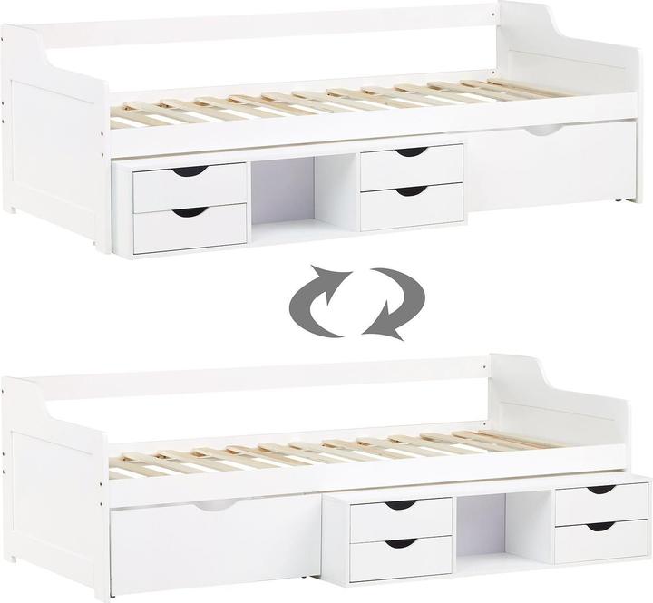 Produktbild Homestyle4u Funktionsbett für Kinder (90 x 200 cm)