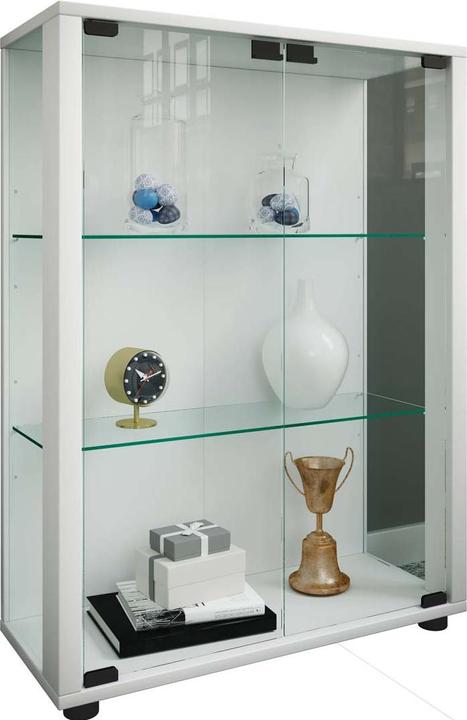 Produktbild VCM Sammel Stand Vitrine Holz Glas Sintalo (60 x 25 x 80 cm)