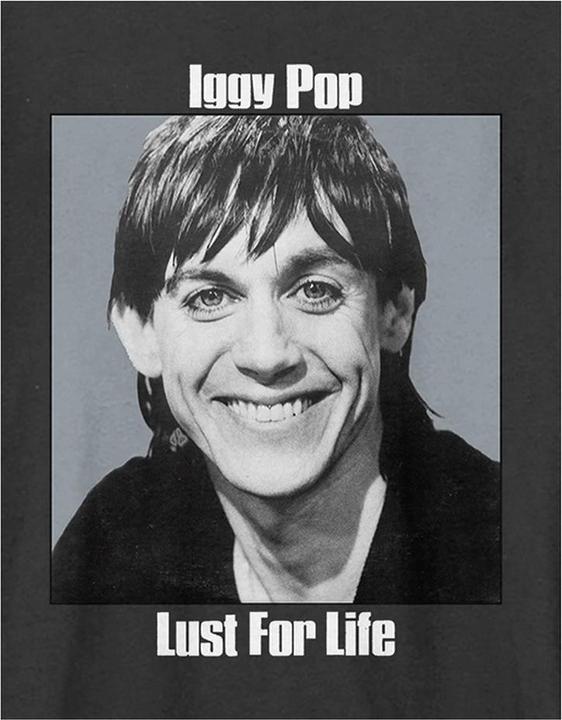 Immagine prodotto Amplified Lust For Life Maglietta Iggy Pop Adulto Unisex (L)