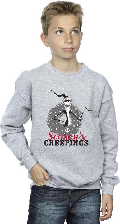 Produktbild Disney The Nightmare Before Christmas Seasons Creepings Wreath Sweatshirt Jungen (140, 146)