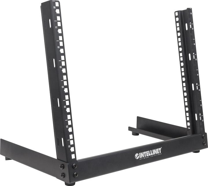 Intellinet 19 2Post DesktopLab Rack HE Flatpack (8 Ports)
