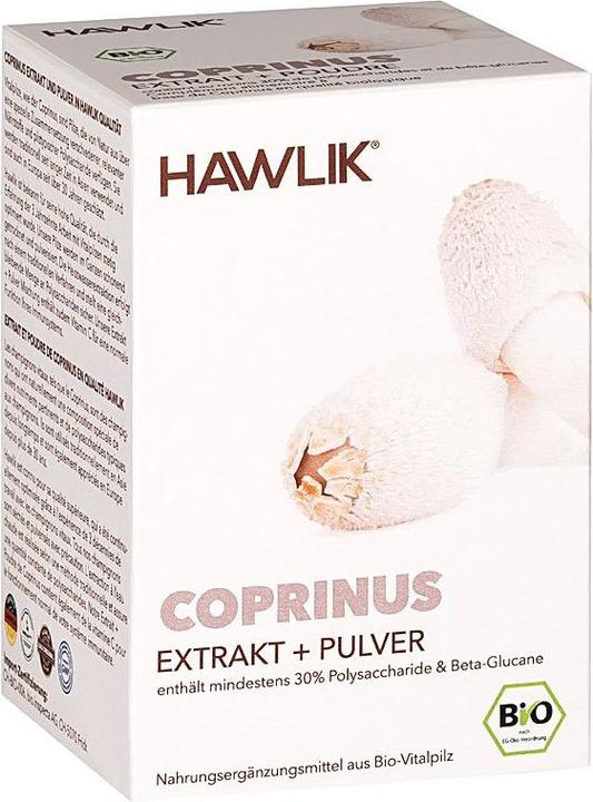 Actual product image Hawlik Coprinus extract and powder capsule (120 Piece, Capsules, 64 g)