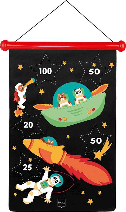 Image du produit Scratch Jeu de fléchettes magnétiques Astronaute grand (Français)
