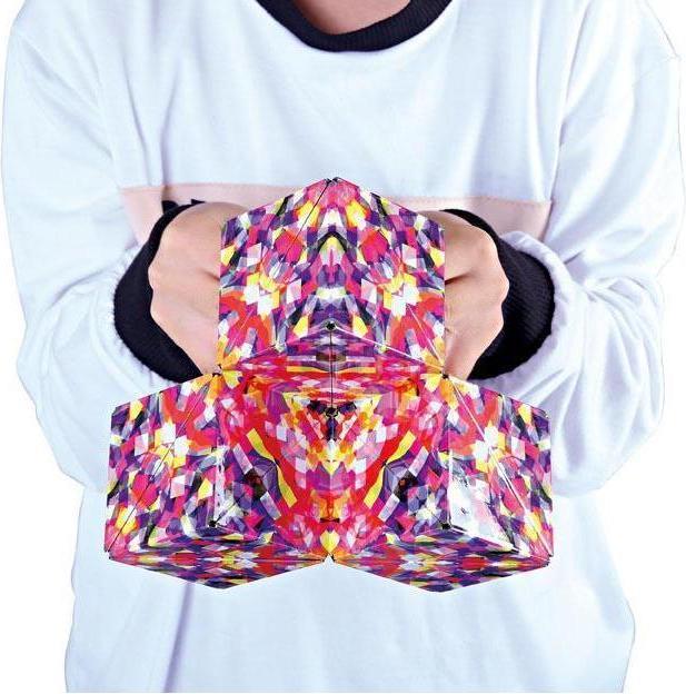 Actual product image Shashibo Cube Confetti - by Artist Laurence Gartel (Multilingual)