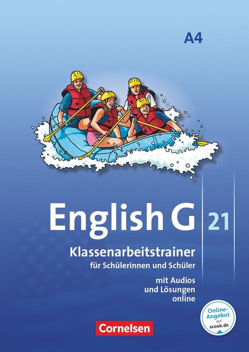 Actual product image English G 21. edition A4. Classwork trainer (German, timo, Schweitzer, Senta/Keller, Bärbel/Friedrich, 2011)