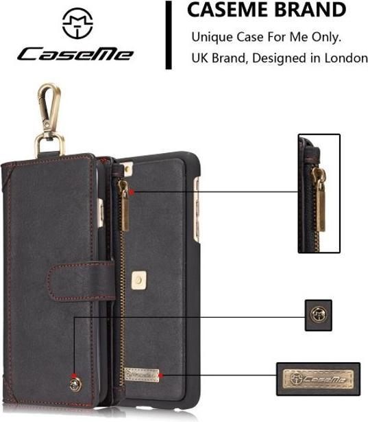 Immagine prodotto Caseme Custodia in pelle sottile con portafoglio (Apple iPhone 6s Plus, Apple iPhone 6 Plus)