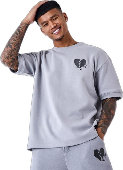 Project X Paris dickes t-shirt gebrochenes herz (XS)