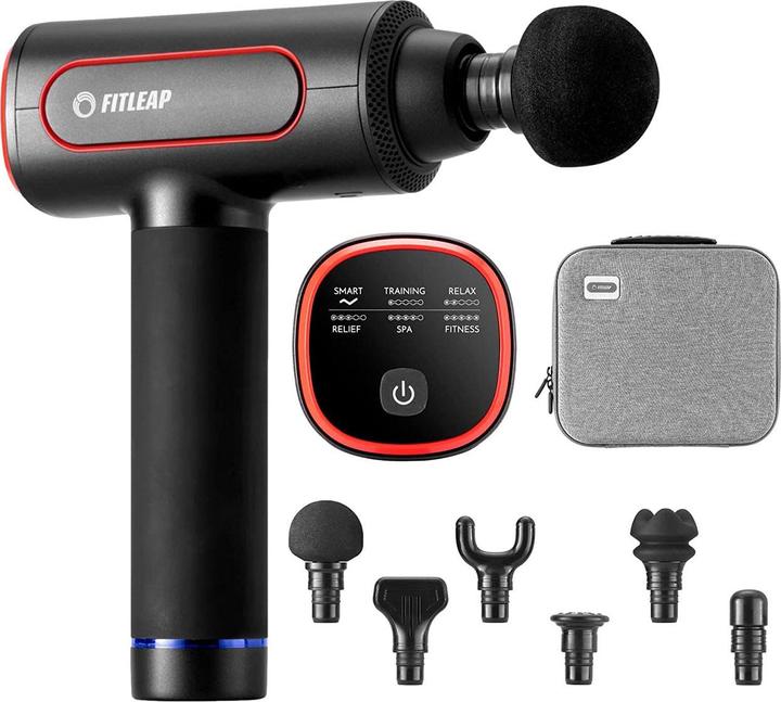 Immagine prodotto Fitleap Massagepistole, Massage Gun Pro mit 6 Köpfen und 6 Modi, USB-C Ladeanschluss