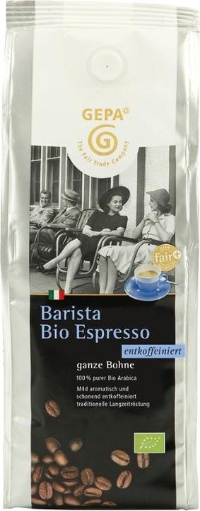 Produktbild GEPA Barista Espresso entkoffeiniert ganze Bohne (250 g)