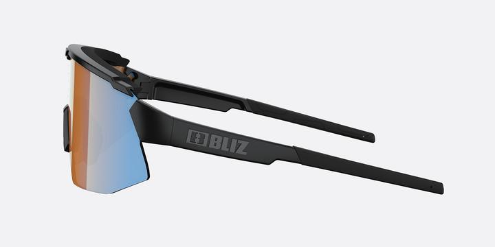 Actual product image Bliz Breeze Nano Optics Nordic Light (Matt Black, Brown w Silver Mirror, Nordic Light Coral: Orange w blue multi)
