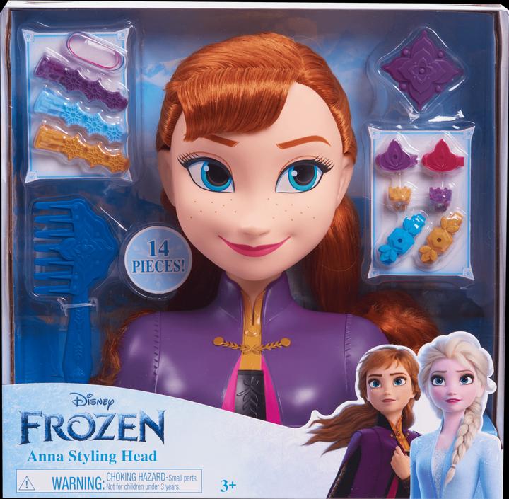 Actual product image Disney Anna Styling Head
