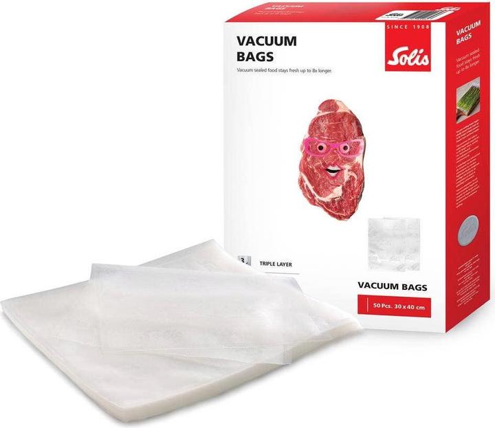 Produktbild Solis Vakuumierbeutel 30 x 40 cm (50x) (50 x)