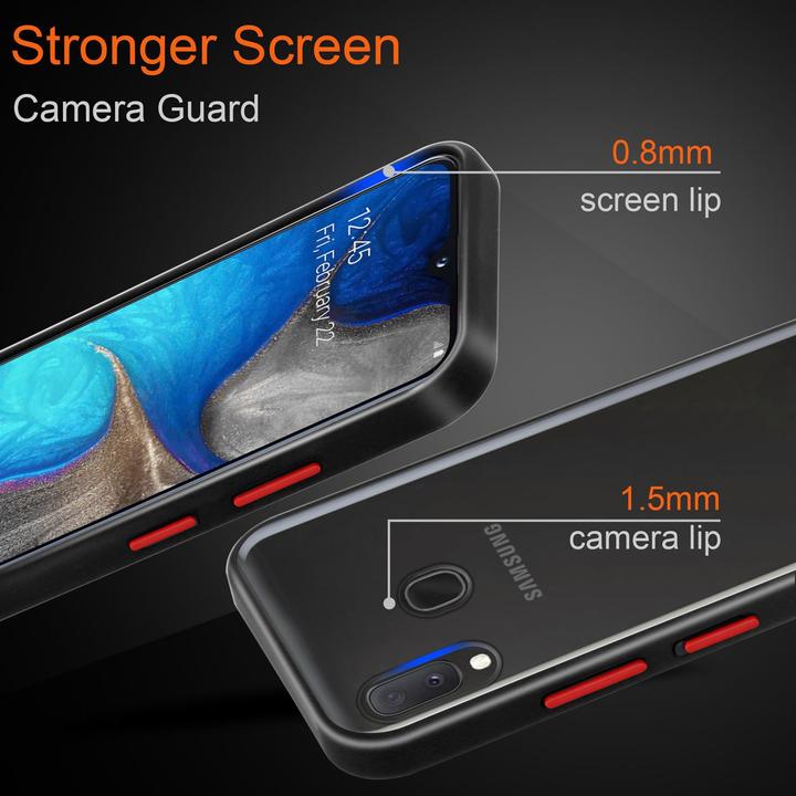 Produktbild Cadorabo Hybrid Matt Cover (Samsung Galaxy A20e)