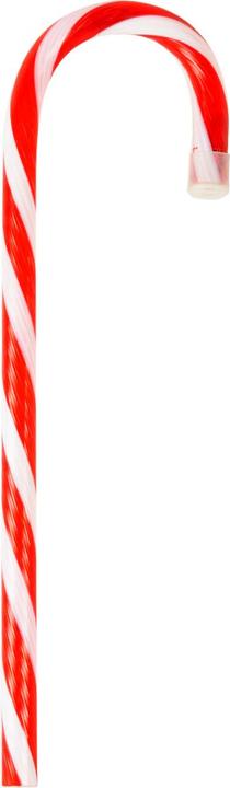 Produktbild H & S Collection LED-Zuckerstange, rot-weiss, 5 verschiedene Licht-Funktionen (1 -teilig)