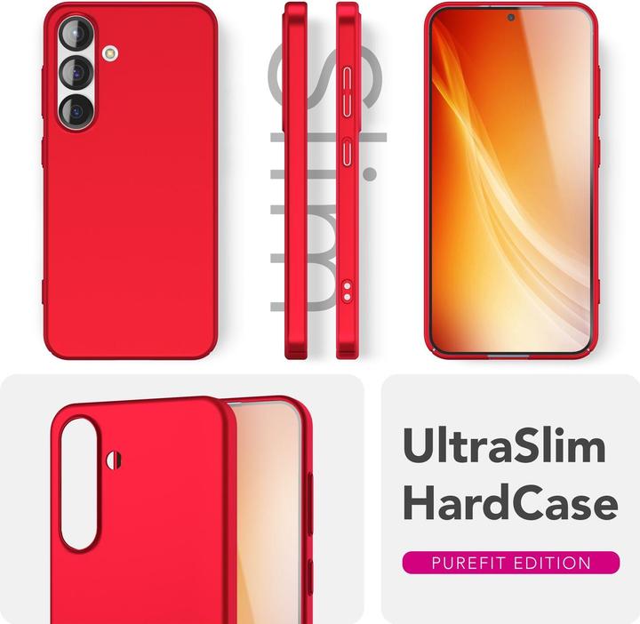 Actual product image Nalia PureFit - Ultra Dünne 0,5mm Leichte Hülle - Slim Fit Hardcase (Samsung Galaxy S25)