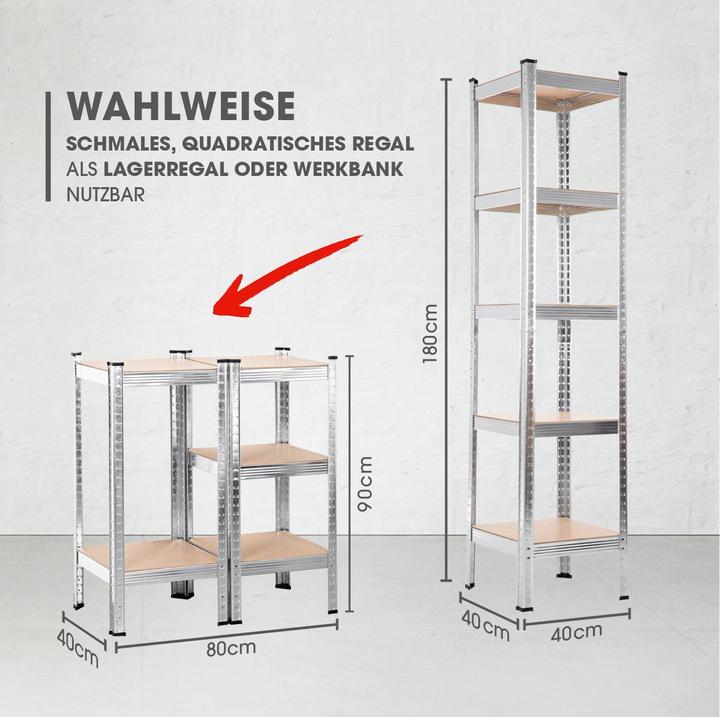 Image du produit Easymaxx Schwerlastregal