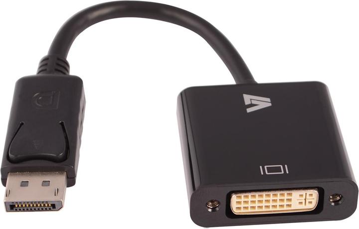 V7 Displayport-Dvi Adapter-Blk (DVI, 20 cm)