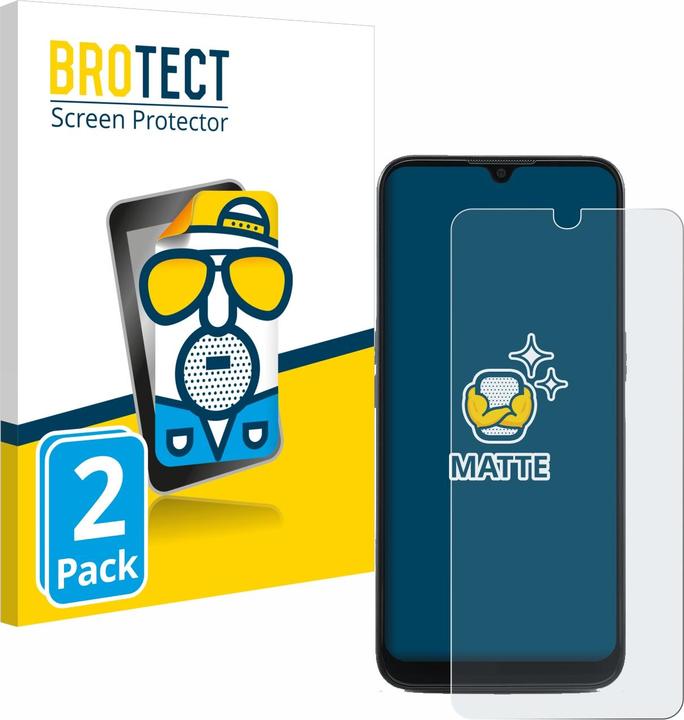 Productafbeelding BROTECT Antireflecterende schermbeschermer mat (2 Stuk, Doro 8100)