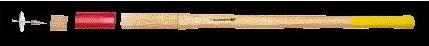 Actual product image Ochsenkopf OX E-638 H-3500 Replacement Handle, Hickory, ROTBAND-PLUS, 900 mm