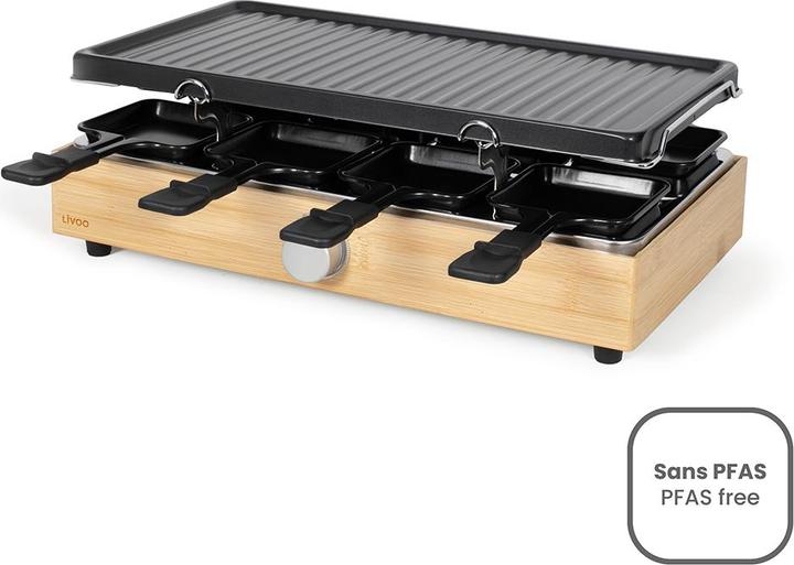 Image du produit Livoo Raclette partygrill 8 personen