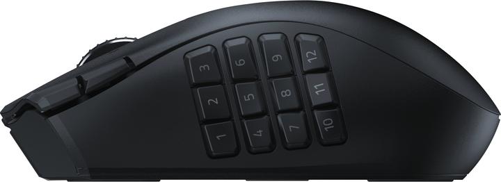 Immagine prodotto Razer Naga V2 HyperSpeed per i giochi, 2,4 GHz, Bluetooth, senza fili, nero (Senza fili)