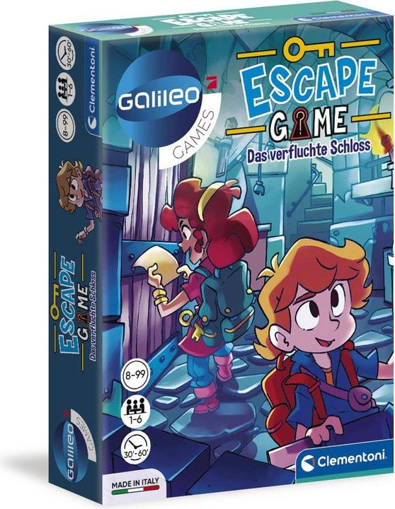 Actual product image Clementoni Galileo Escape The Cursed Castle (German)
