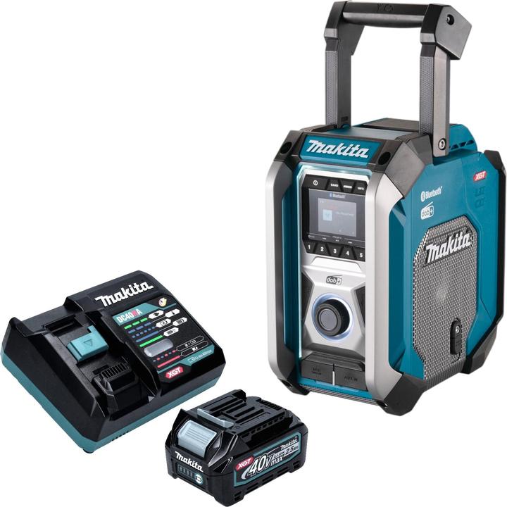 Immagine prodotto Makita MR 007 GD101 Akku Baustellenradio 12 - 40 V max. Bluetooth DAB+ USB + 1x Akku 2,5 Ah + (FM, DAB, Bluetooth)