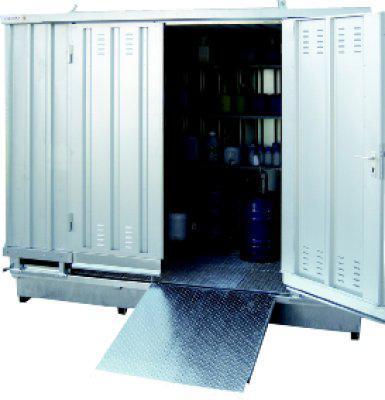 Actual product image kaiserkraft Hazardous material container for passive storage of flammable substances (2000 l)