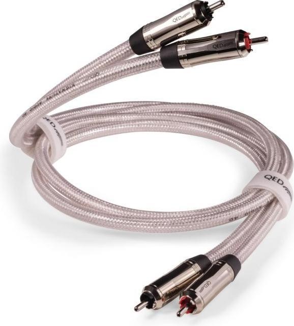 Image du produit QED SIGNATURE AUDIO 40 1m - Câble RCA haut de gamme (2 stuks) (1 m, RCA)