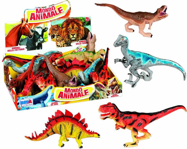 Actual product image Rs Toys DINOSAURI 22 CM 6 ASS. DISPLAY 12 PZ