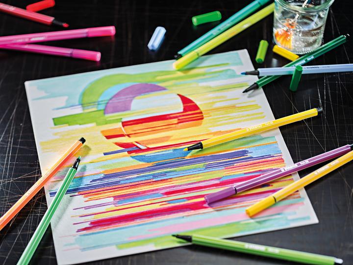 Produktbild STABILO Pen 68 (Neon, 25 x)