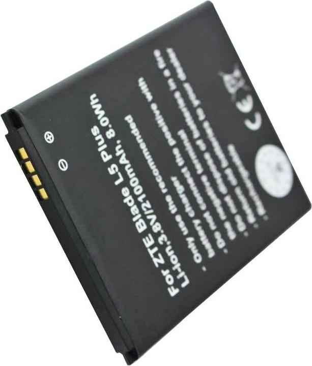 Actual product image AccuCell Battery ZTE Blade L5 Plus, Li3821T43P3h745741