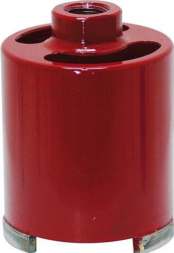 EGB DiamantDosensenker 82mm Rot mit AbsaugschlitzenAnschluss M16 (82 Millimeter)