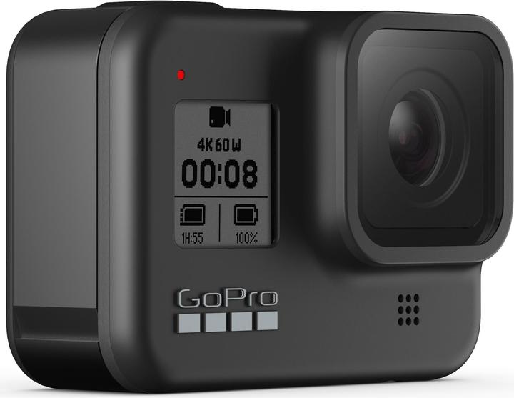 Image du produit GoPro Hero 8 Black incl. 32GB SD (60p, 4K, WiFi, Bluetooth)