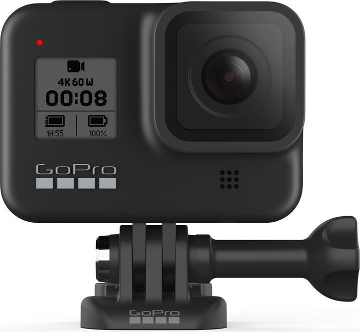 Image du produit GoPro Hero 8 Black incl. 32GB SD (60p, 4K, WiFi, Bluetooth)