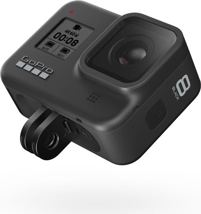 Image du produit GoPro Hero 8 Black incl. 32GB SD (60p, 4K, WiFi, Bluetooth)