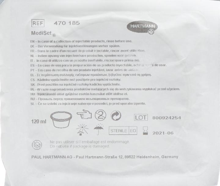 Image du produit Mediset Gobelet 120ml (1 pc)