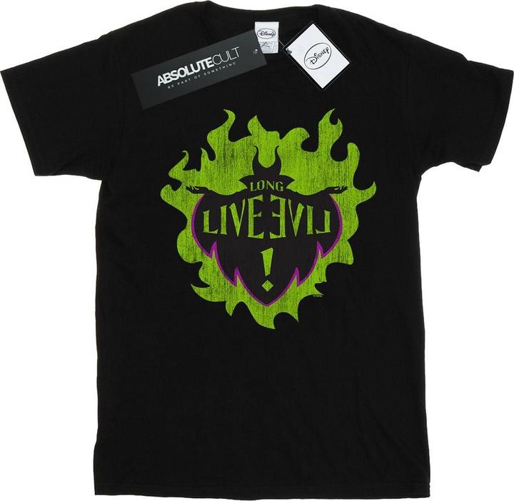 Actual product image Disney Boys The Descendants Maleficent Long Live T-Shirt (152, 158)