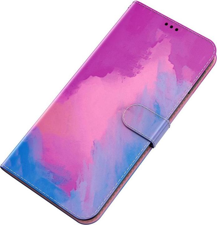 Image du produit Art iPhone 13 Pro Livre Etui avec porte-carte Pink Purple (Apple iPhone 13 Pro)